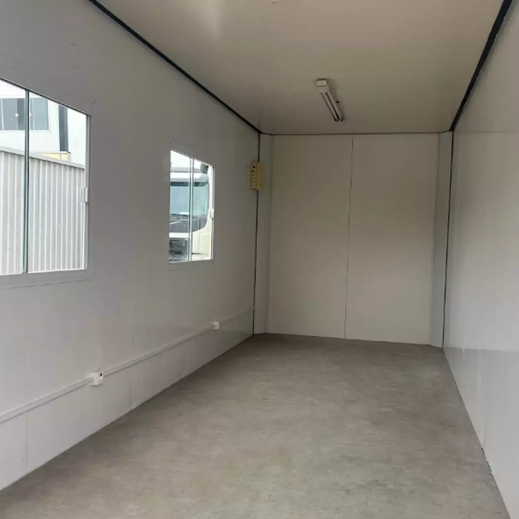 ontainer almoxarifado para obra — aluguel de container modular AGISA.