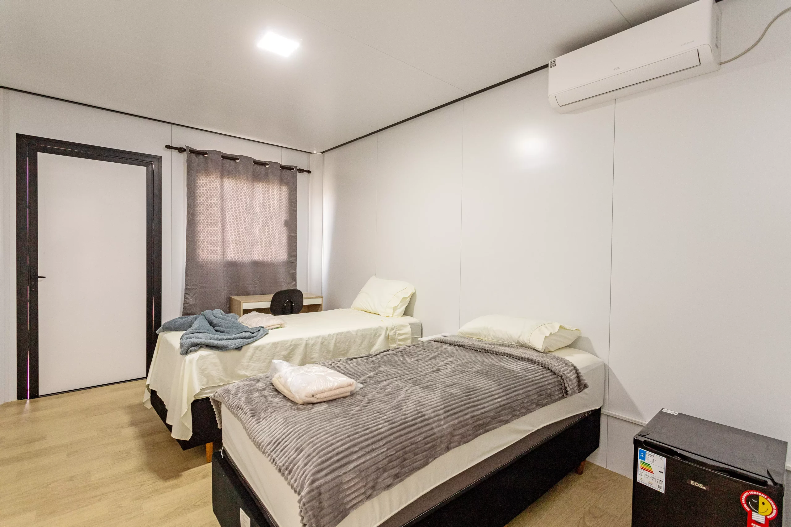 Hotel modular AGISA com quartos termoacústicos e montagem rápida