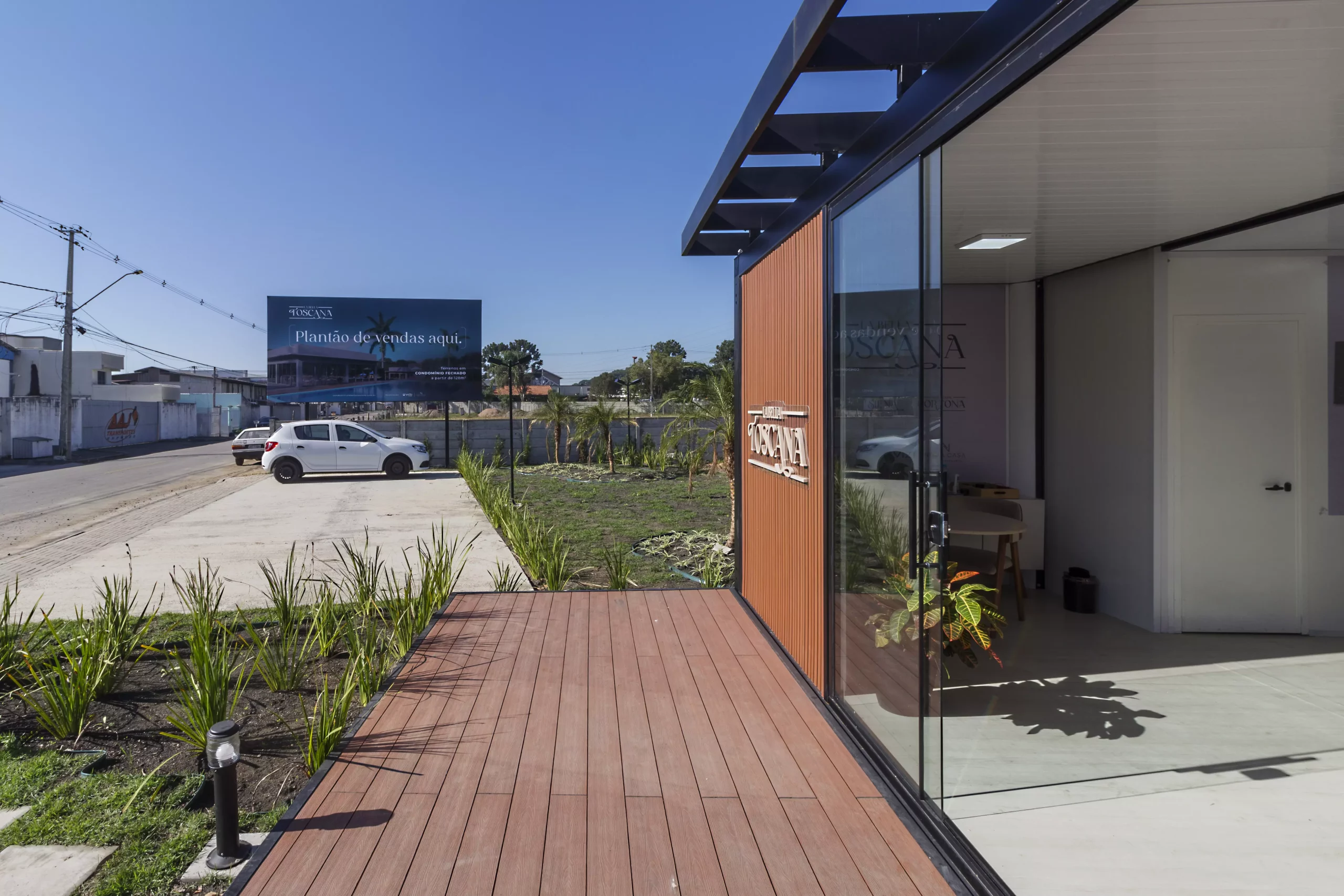 Locação de container plantão de vendas modular AGISA