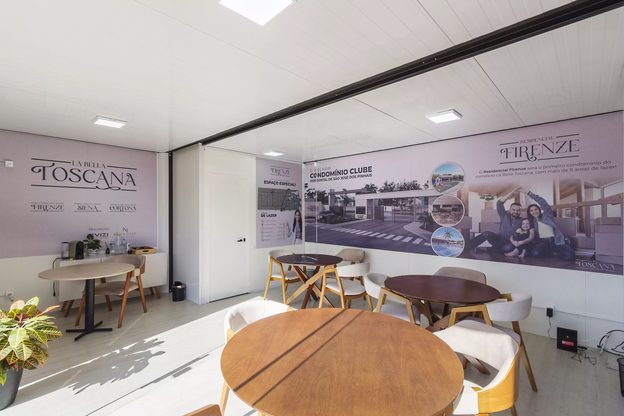 Locação de container plantão de vendas modular AGISA