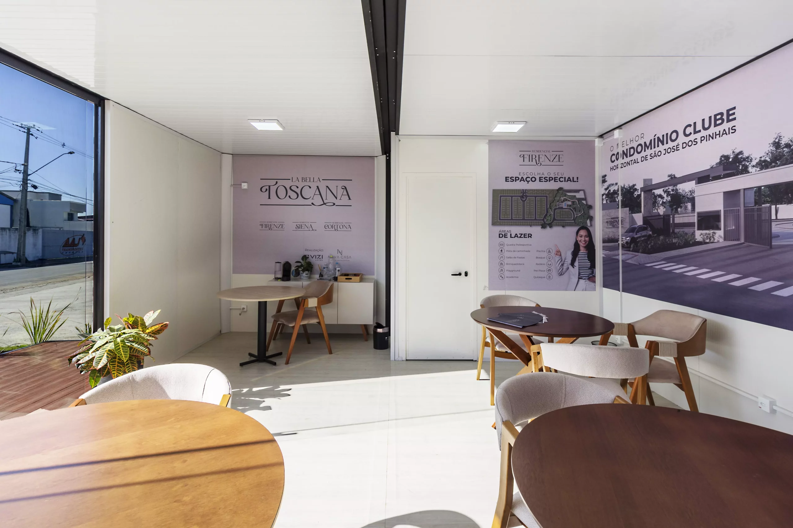 Locação de container plantão de vendas modular AGISA